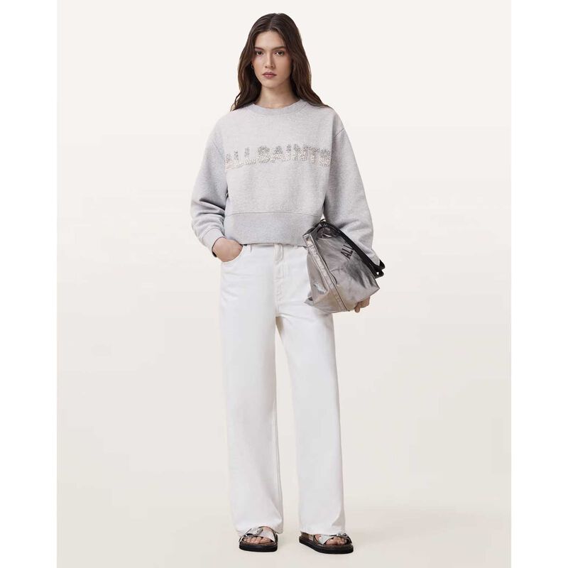 AllSaints Pearl Separo Sequin Sweatshirt image number 3